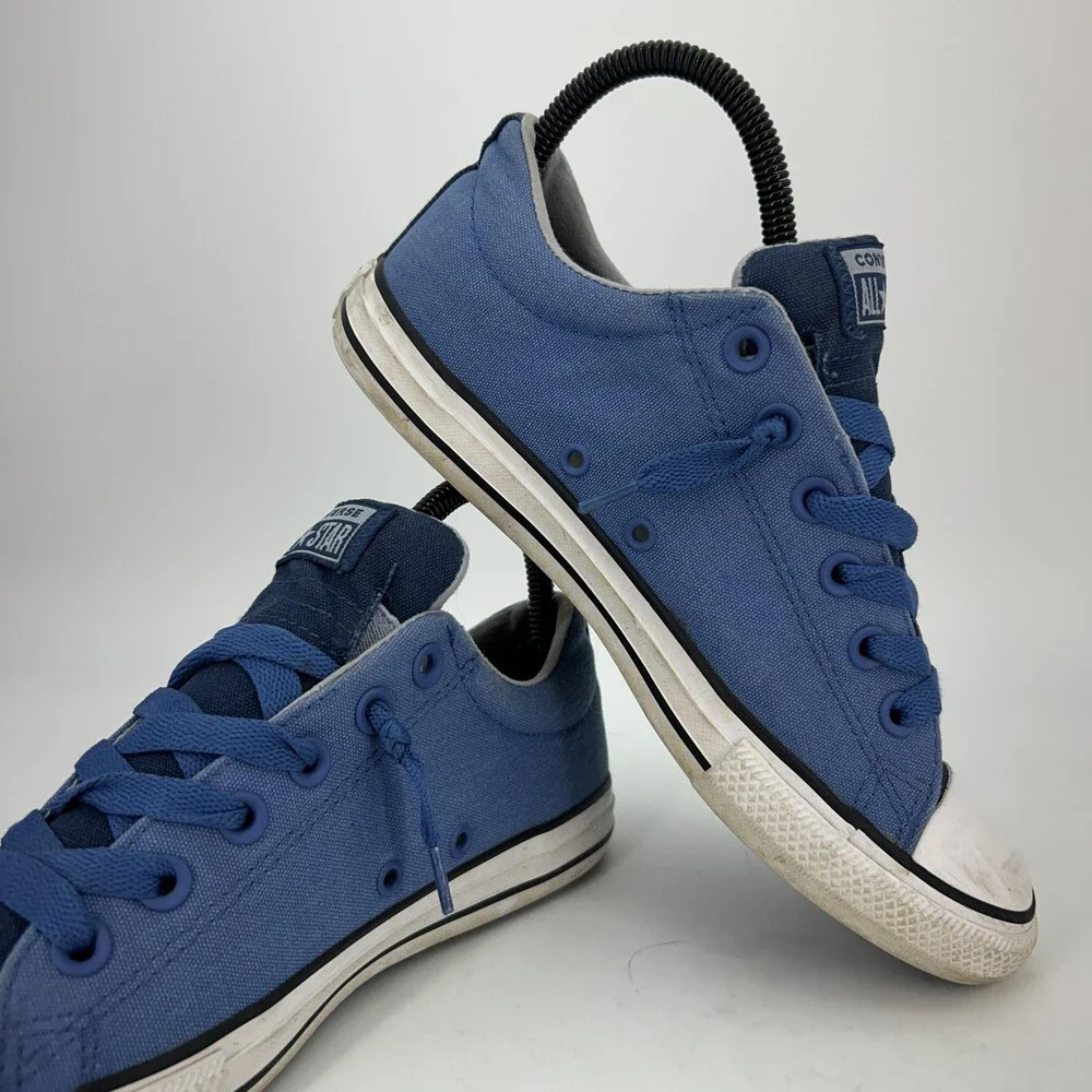 Converse All Star Shoes Kids Size 5 Nightfall Low Top Canvas Lace Up Sneakers